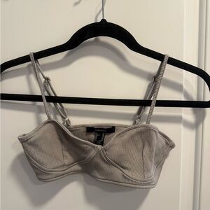Forever 21 Gray Bandeau Intimates & Sleepwear
